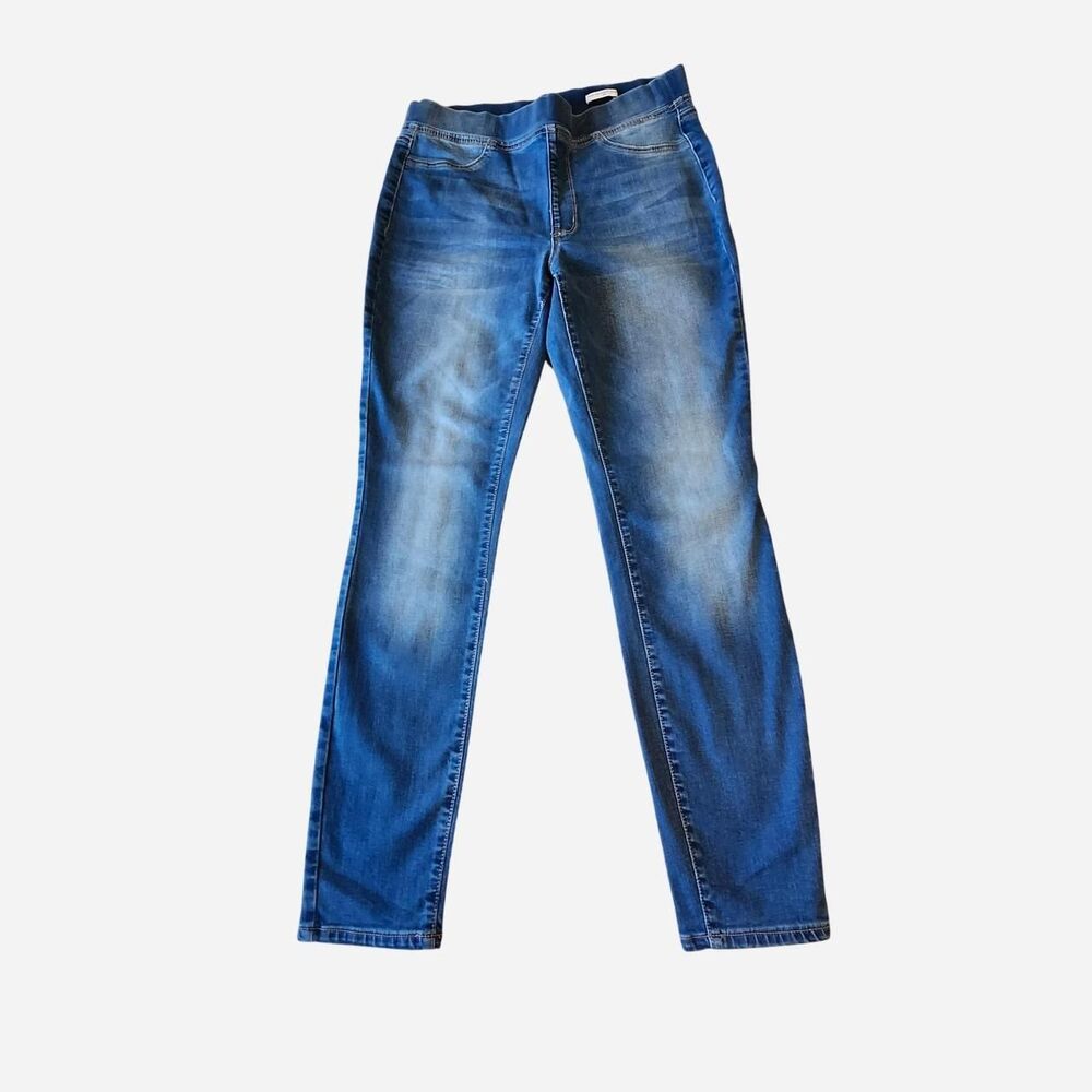Wonderly blue pull on super skin skinny jeans Size 8